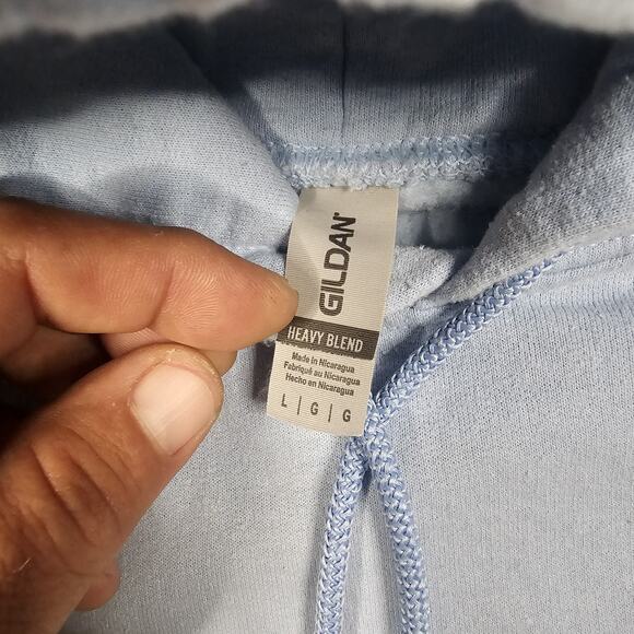 Taylor Swift Hoodie Large Blue The Eras Tour Pop Concert Music Swifty Band Y2K - Picture 5 of 13